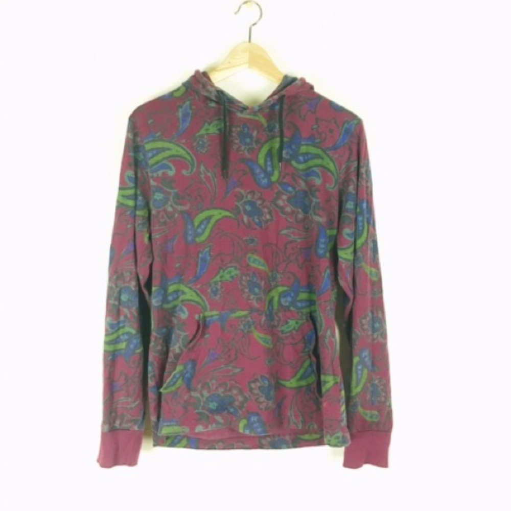Lightweight Paisley Hoodie